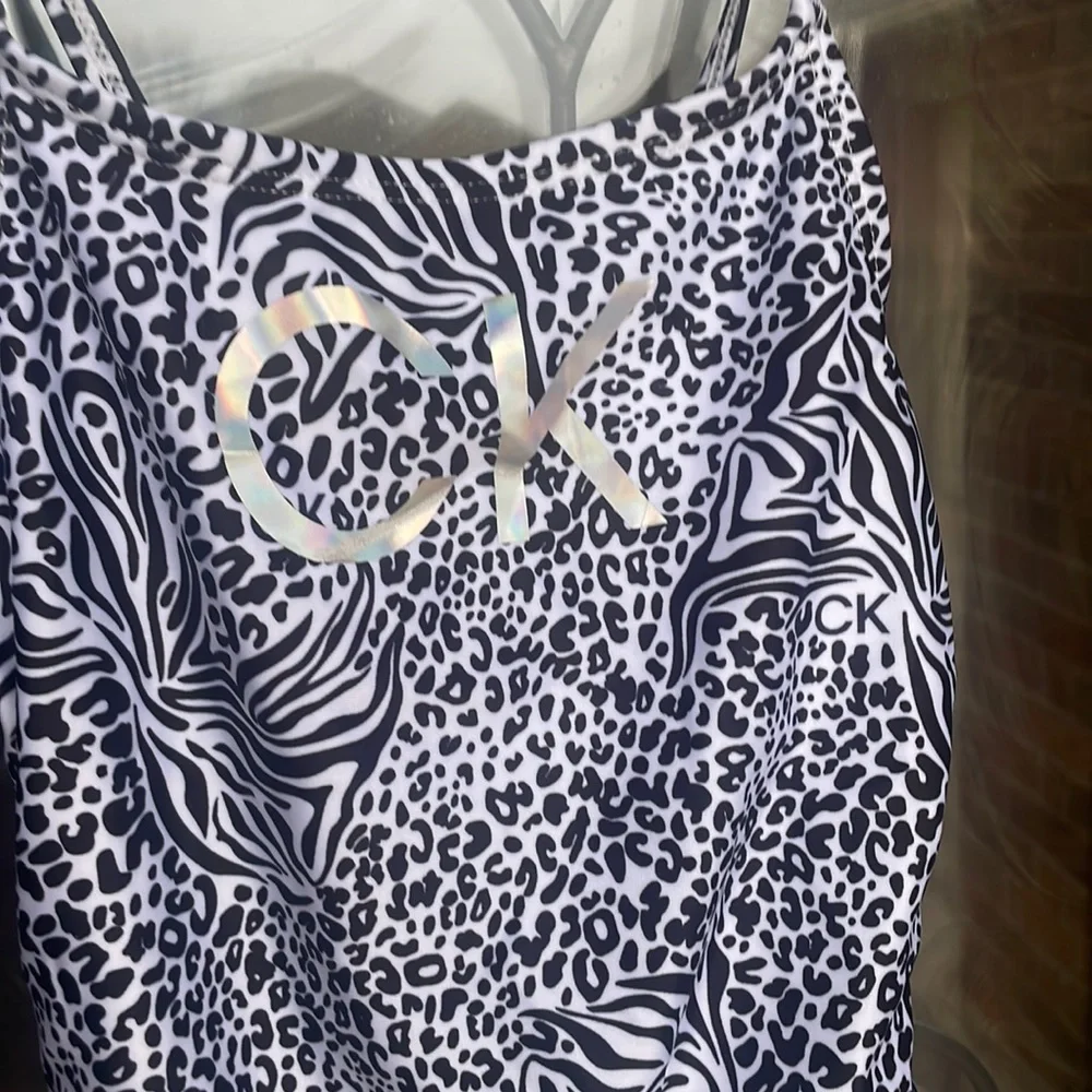 NWT Calvin Klein Anmal Print Swimsuit! 6